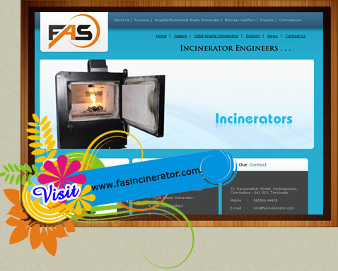 Web design for Incinerator